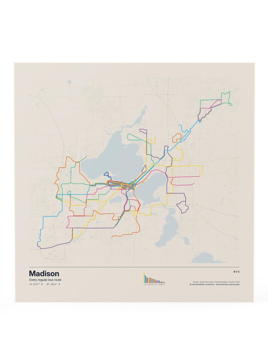 Routes — Madison WI