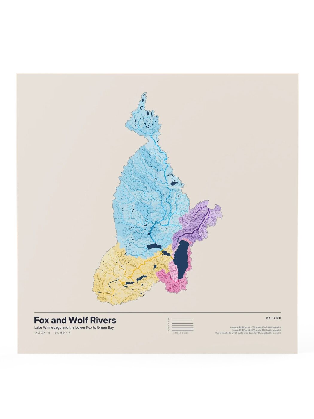 Waters — Fox and Wolf Rivers, WI