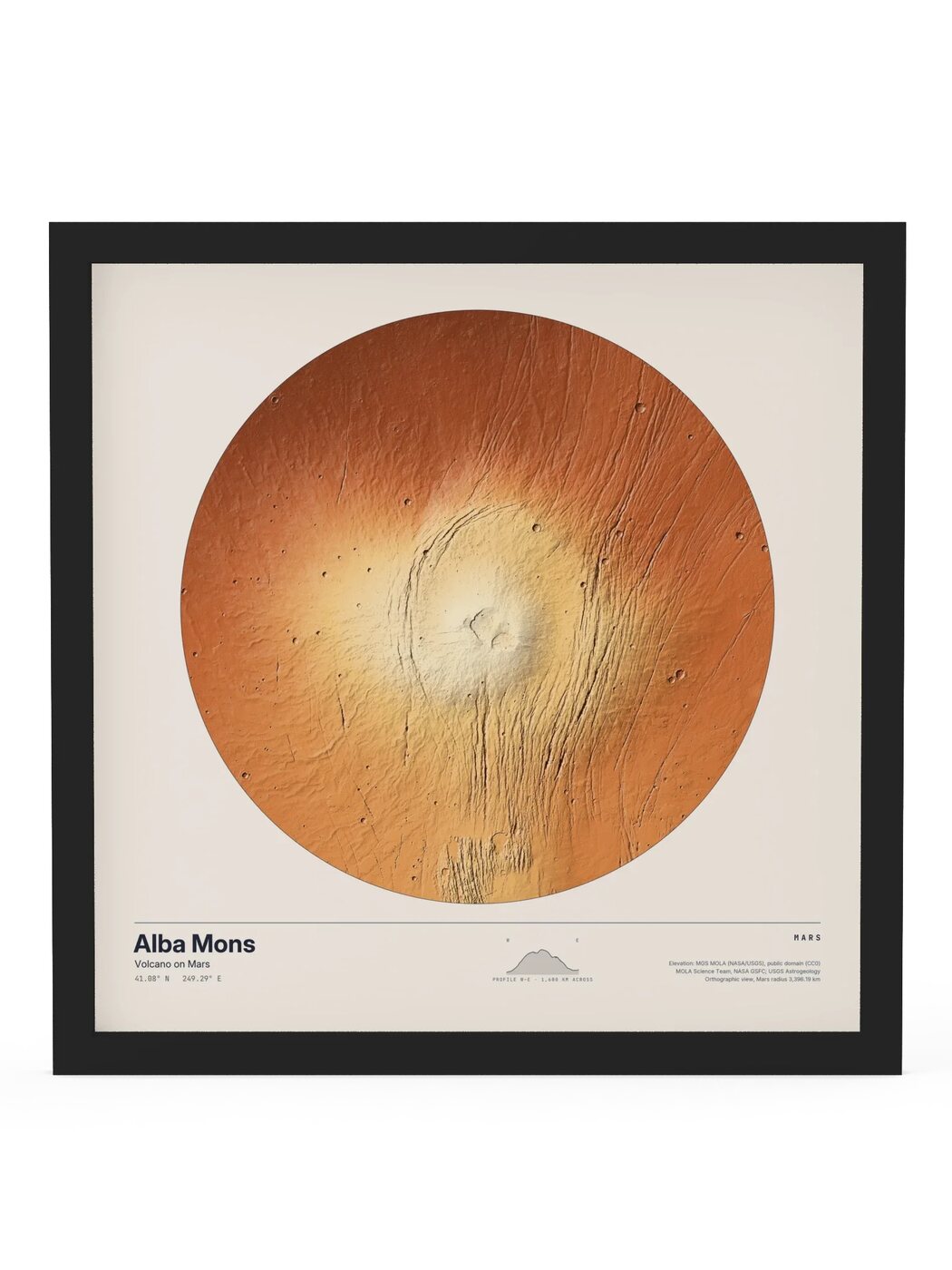 Worlds — Alba Mons, Mars, photo 4