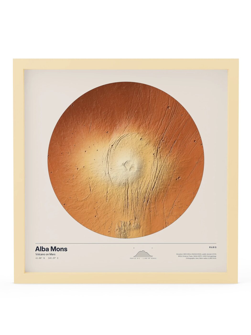 Worlds — Alba Mons, Mars, photo 5