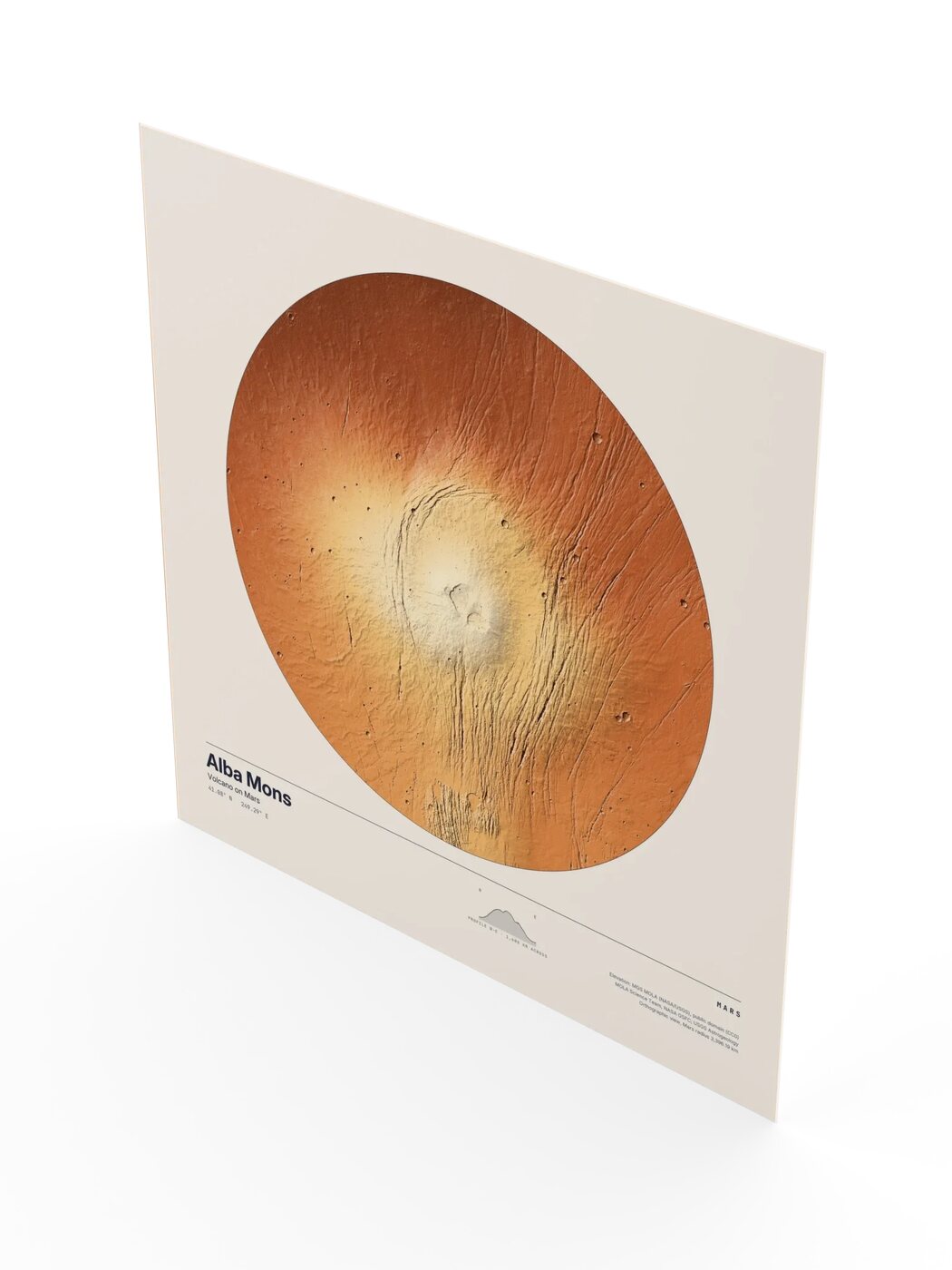 Worlds — Alba Mons, Mars, photo 3