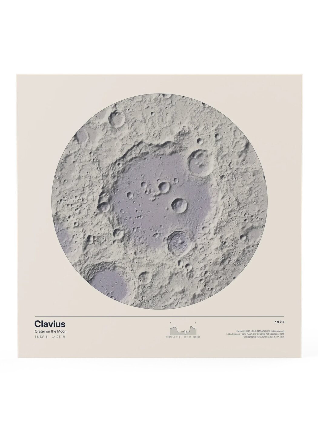Worlds — Clavius, the Moon
