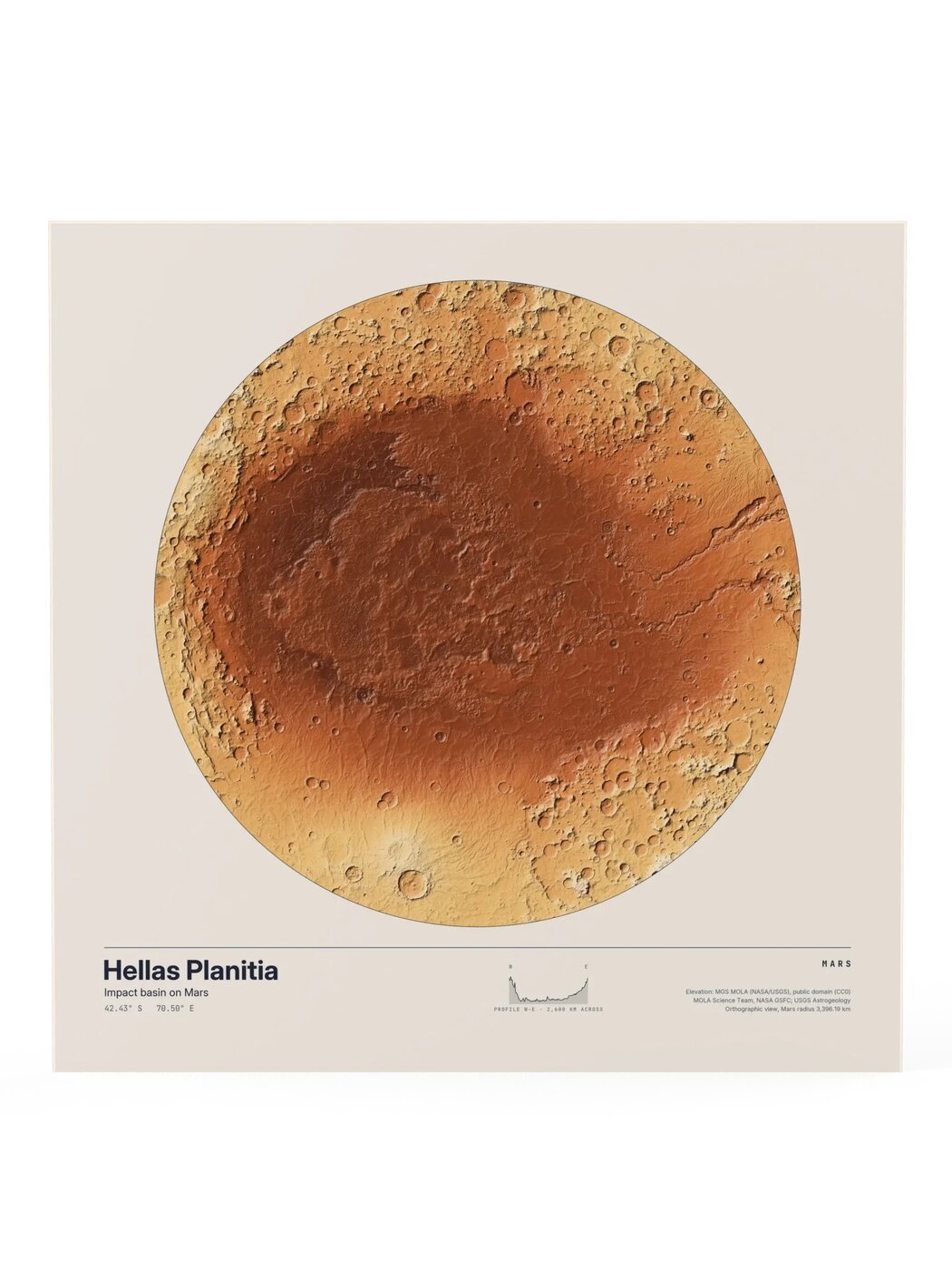 Worlds — Hellas Planitia, Mars