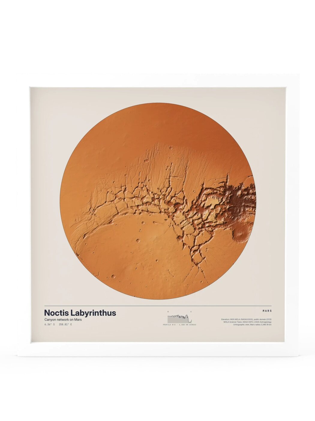 Worlds — Noctis Labyrinthus, Mars, photo 6