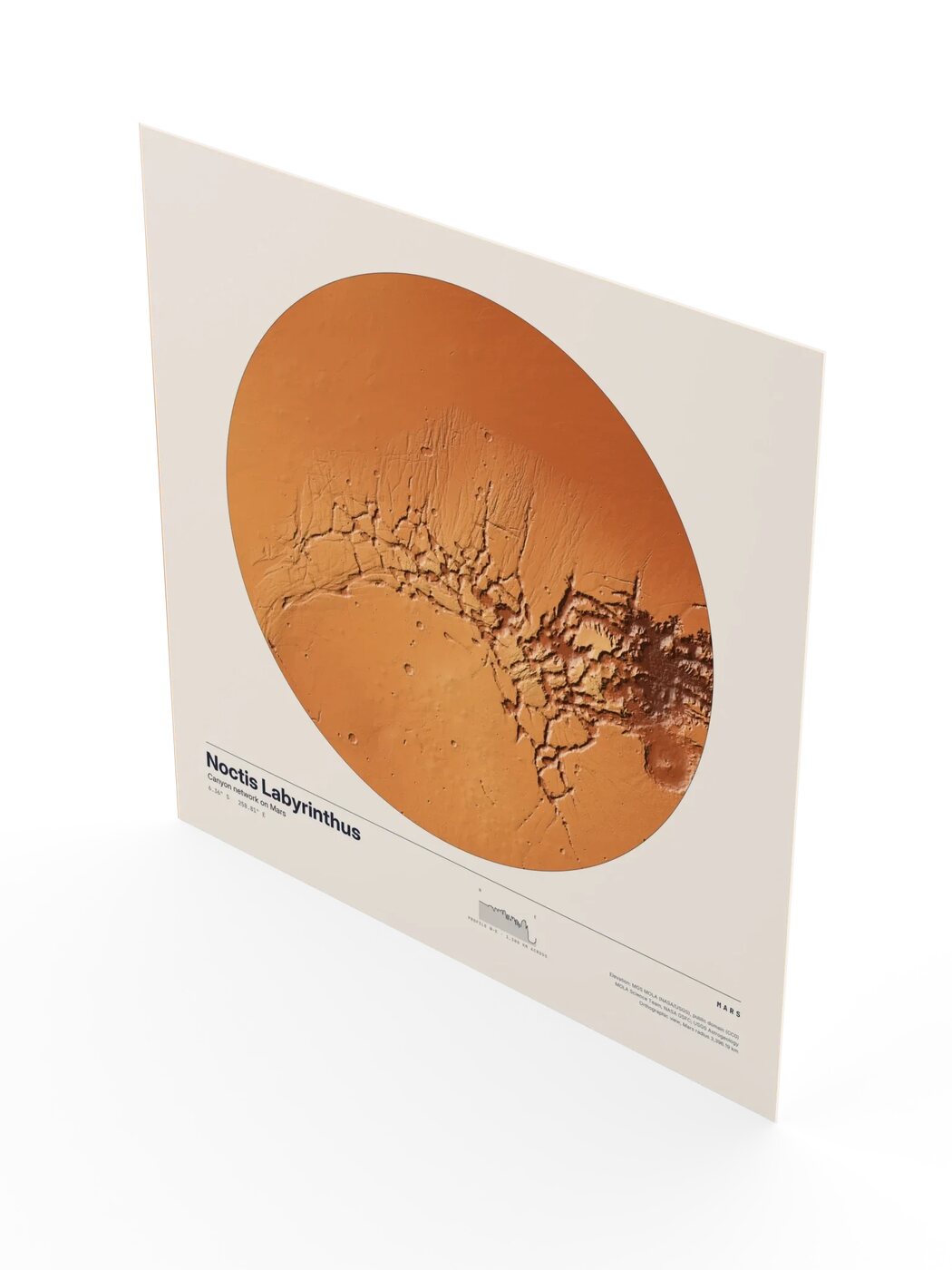 Worlds — Noctis Labyrinthus, Mars, photo 3